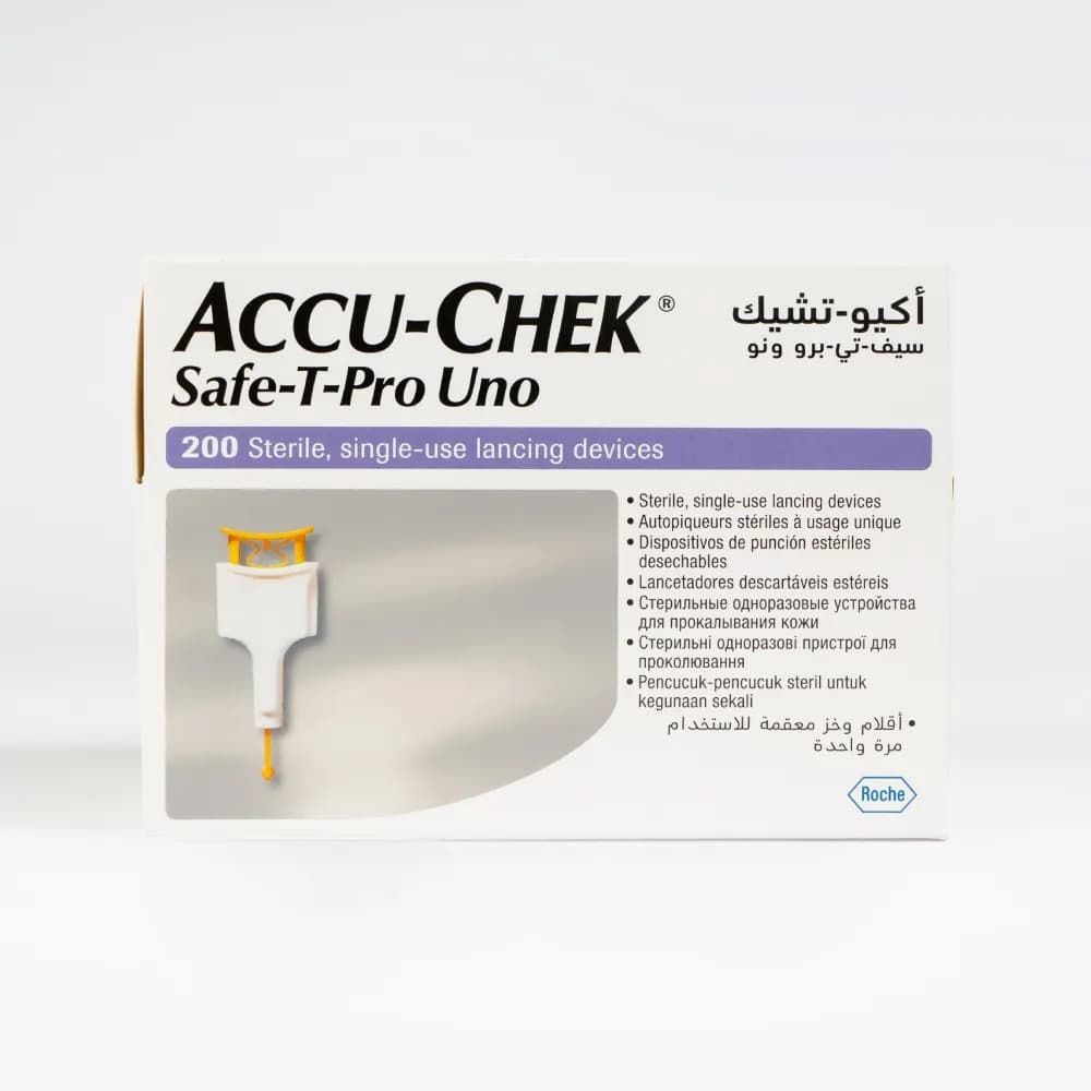 Accu chek safe T Pro Uno lancet 200