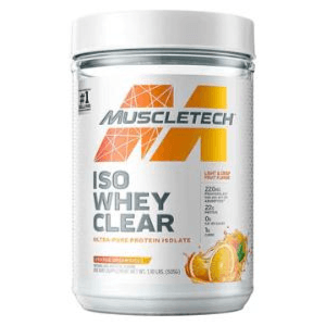 Muscletech Iso Clear Whey Orange 1.1Lbs