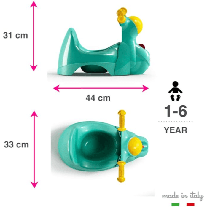 Okbaby Scooter Potty - Pista Green (Buy 1 Get 1 Free)