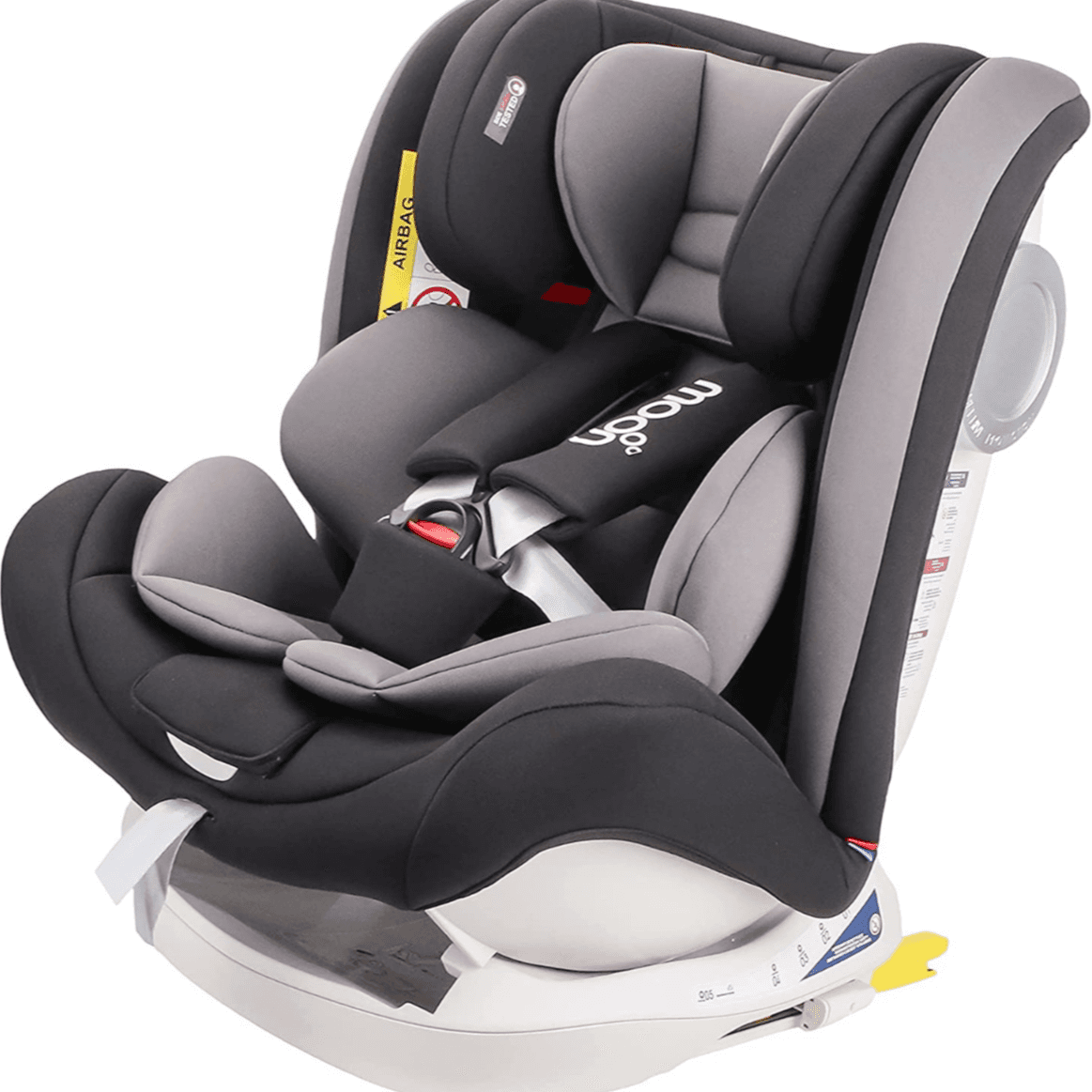 Moon Melhor Convert Combin Car Seat Reclining Isofix Black Group:0+/I/Ii/Iii (Buy 1 Get 1 Free)