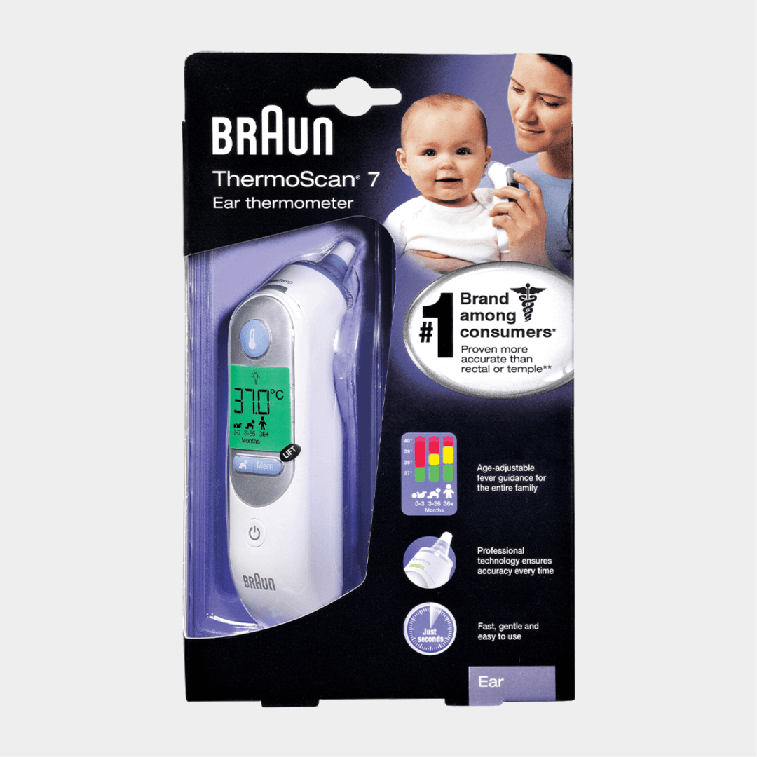 Braun Ear Thermometer Age Smart Thermoscan 7