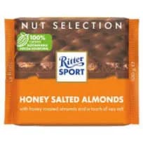 Rittersport honey salted almonds 100g