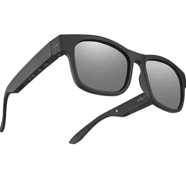 Xcell-sg1-stereo Bluetooth Music Sunglasses-black (Stylish Look-glare Free View-safety From Uv Rays-crystal Clear Call Reception-up To 7hrs Talk Time)