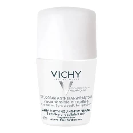 Vichy Deodorant Roll On 48hr Sensitive 50ml