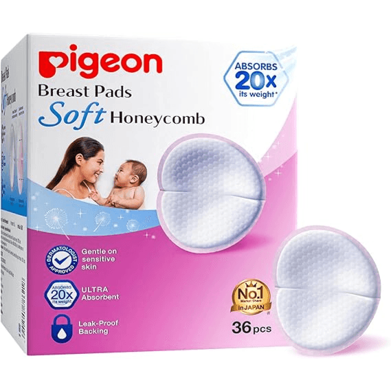 Pigeon Breast Pads Honeycomb 36 Pcs Pack