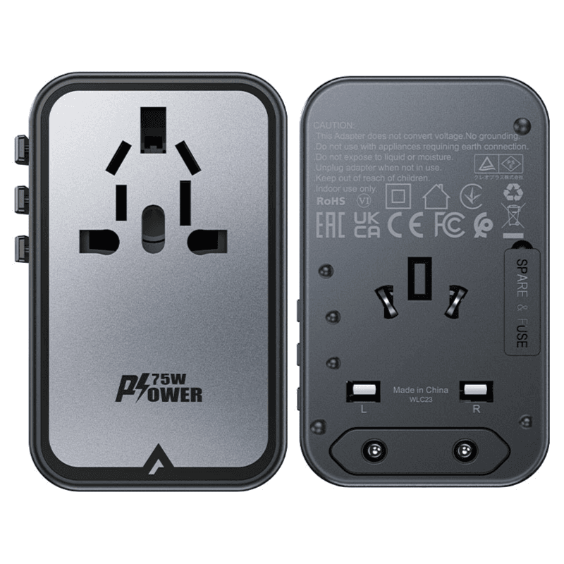 Charging Adapter Z1 2300W + PD75W GaN (3xUSB-C+2xUSB-A)