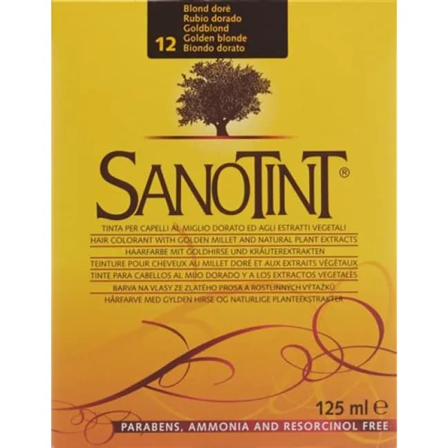 Sanotint Hair Color Golden Blonde(12)-125Ml