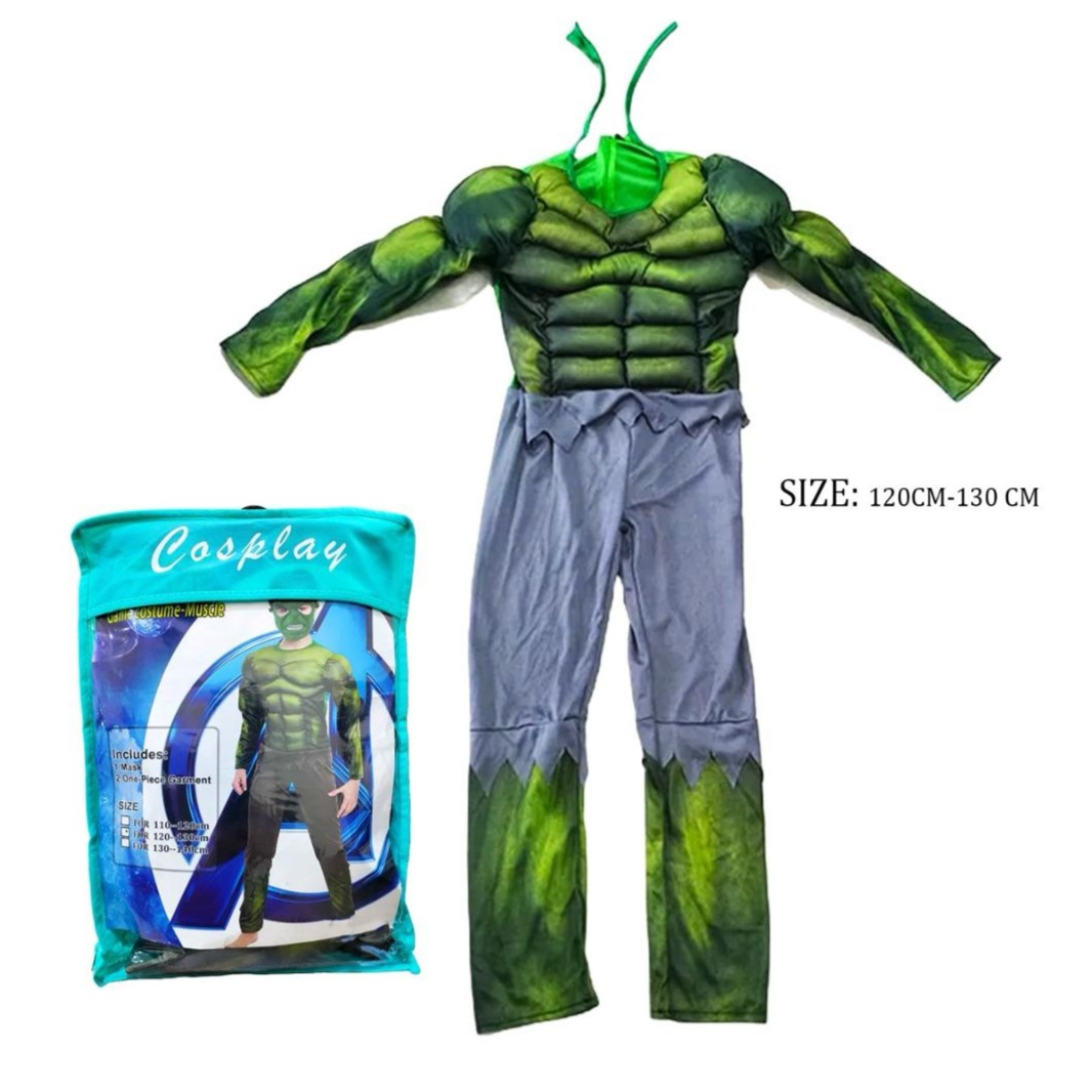 Hulk Muscle Costume 130cm