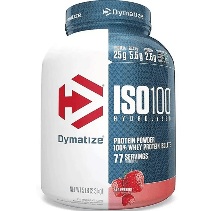 DYMATIZE ISO 100% 5LBS STRAWBERRY