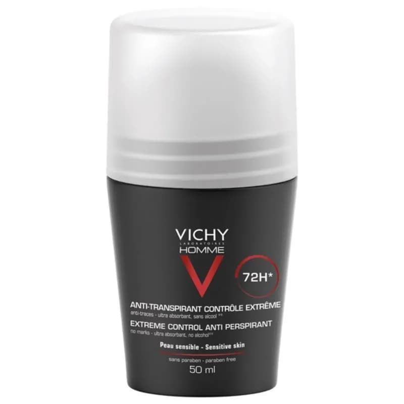 VICHY For Men 72hr Antiperspirant Deodorant Extreme Control Roll-On 50ml