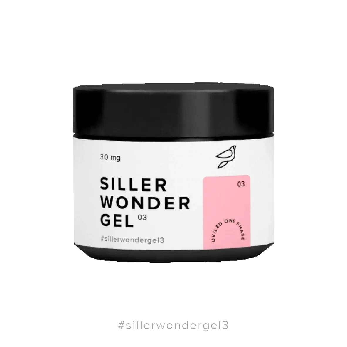 Siller Wonder Gel 3 30g Milky Pink (NAIL EXTENSION)