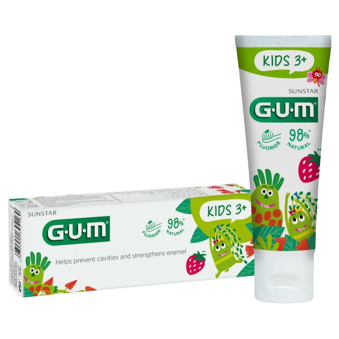 Gum 3000 Kids T/paste 2-6years