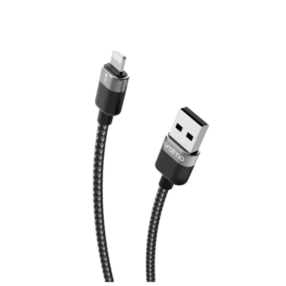 Oraimo Usb-A To Lightning Cable 2A Fast Charging,High-Speed Syncing,Nylon Braiding,Ultra-Strong Metal Plug,Improved Durability