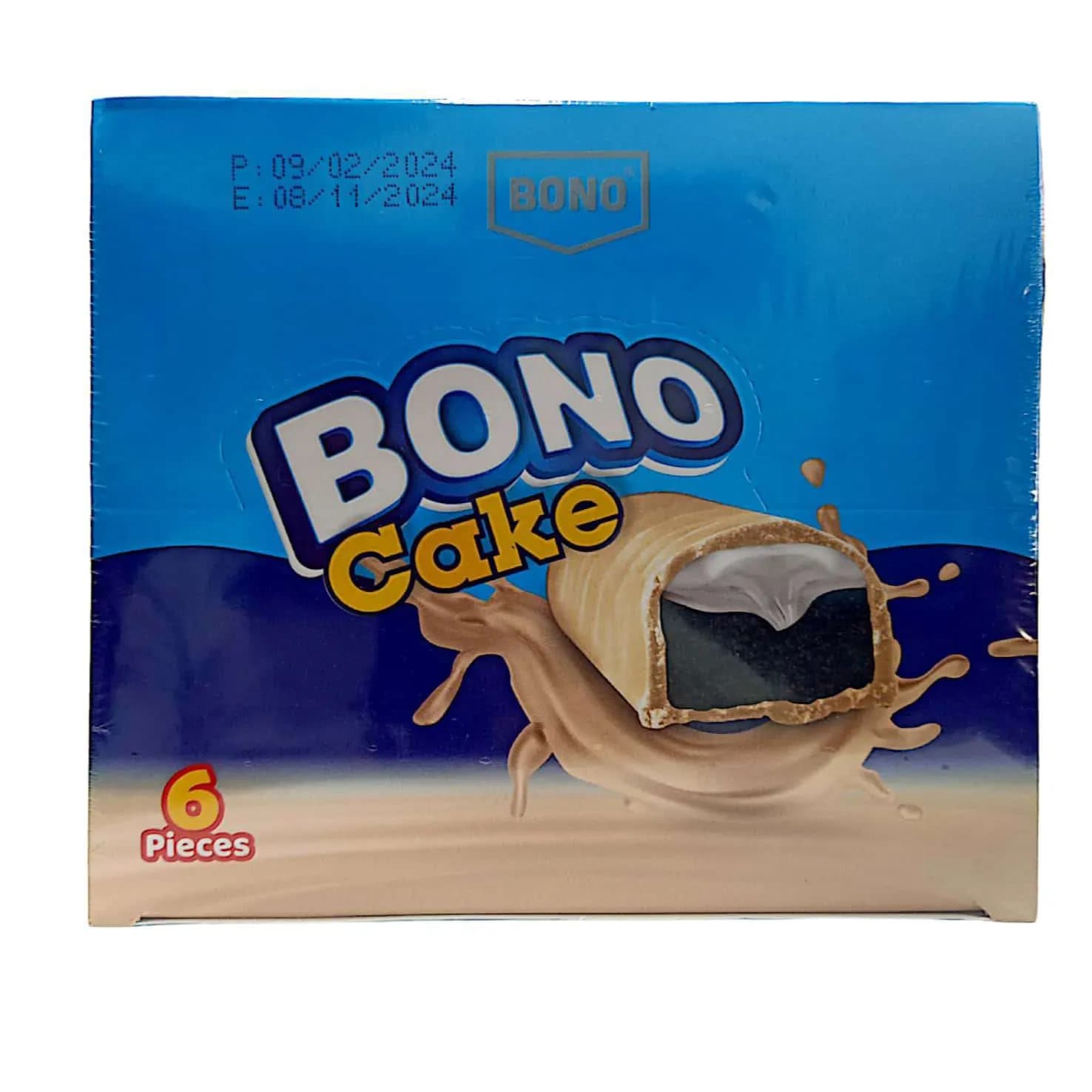 Bono Cake With White Chocolate Cream 6*55G