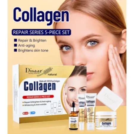 Disaar 100% Collagen Repair Skin Care 5 Pcs Set