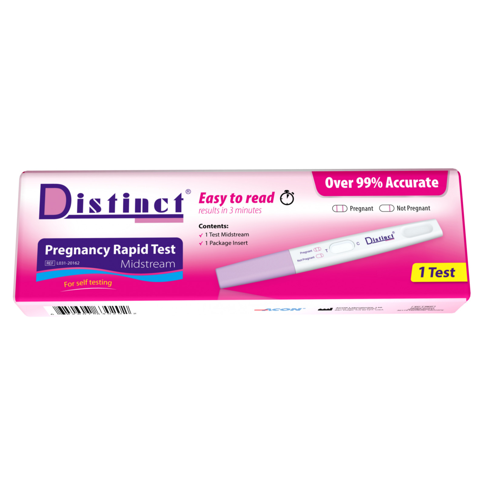 distinct pregnancy rapid test 1 tests