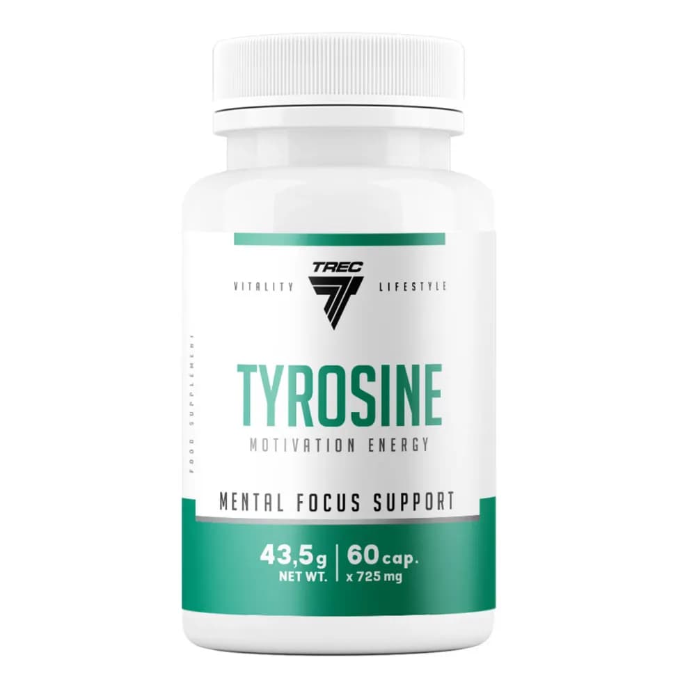 TREC NUTRITION L-TYROSINE 725 MG 60 CAPSULES