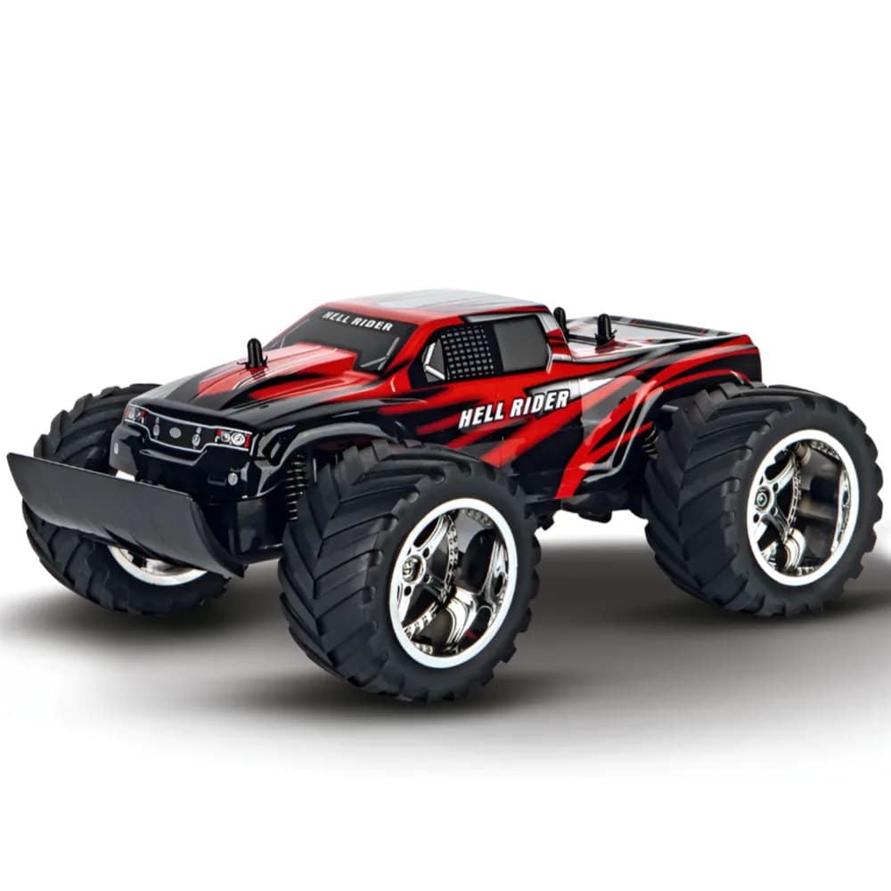 Carrera Remote Control Hell Rider Car Toy For Kids- Off Road Vehicle-1:16 Scale (RCFS56)