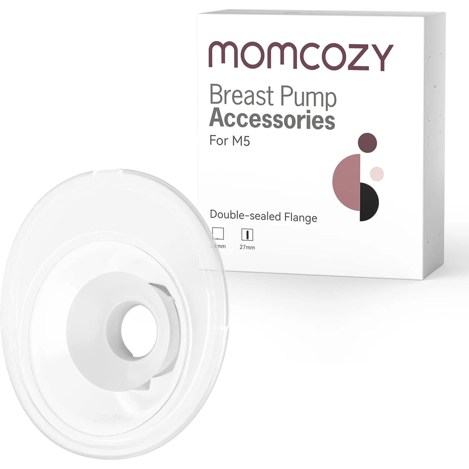 Momcozy Double-sealed Flange Compatible With Momcozy M5, 27mm