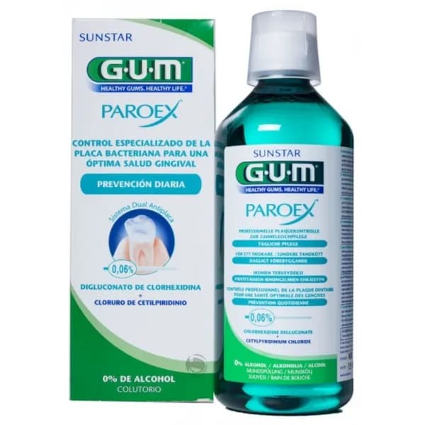 GUM MOUTH WASH PAROEX 500ML 1702