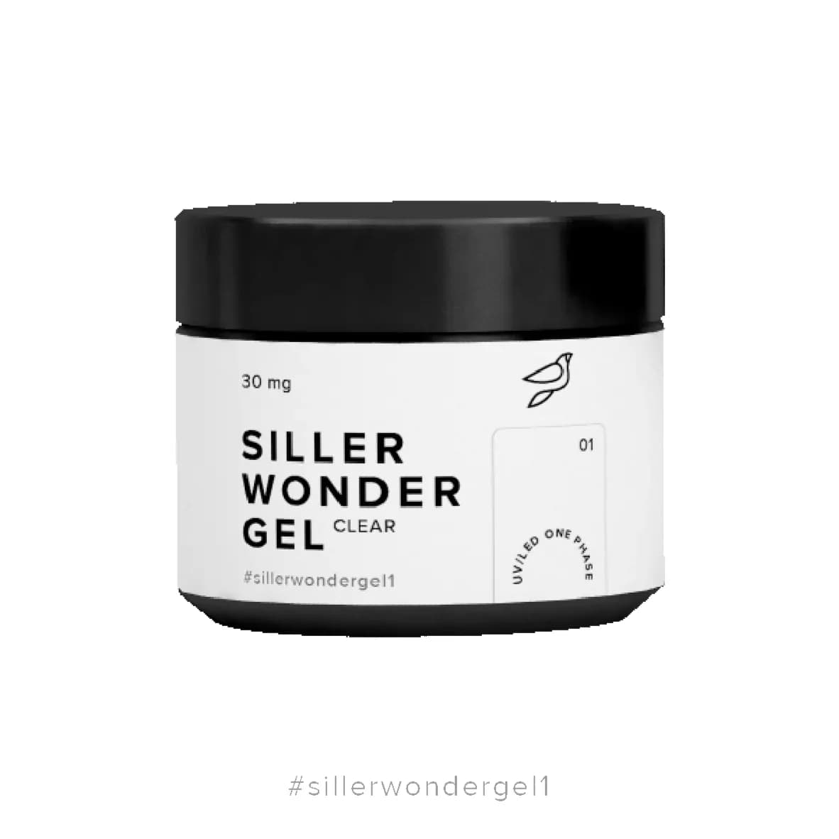 Siller Wonder Gel #1 Clear 30g NAIL EXTENSION)