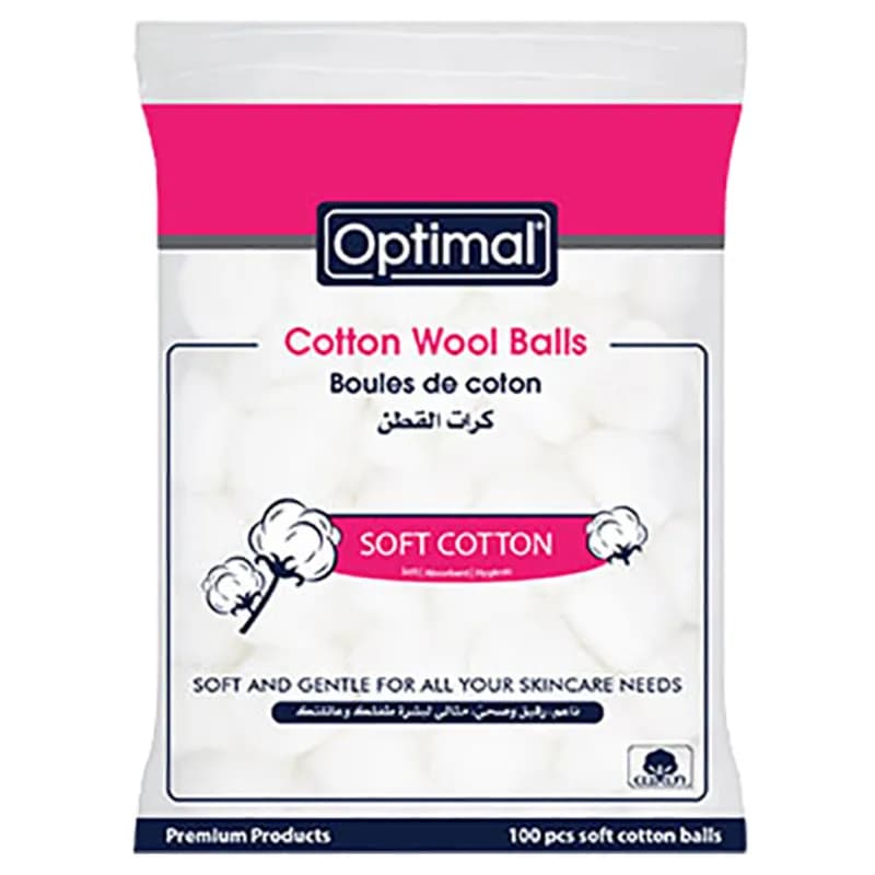 Optimal Cotton wool Balls soft coton ref-PBH-111 100pcs