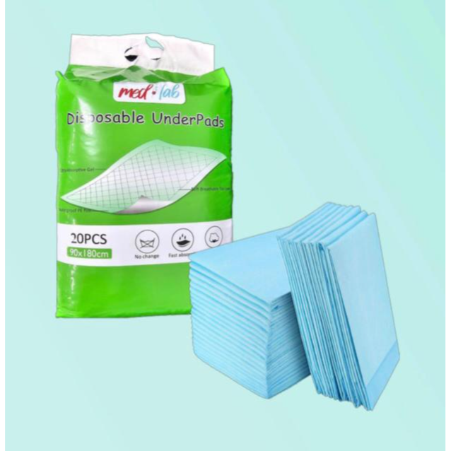 Disposable Underpads 20's 90 X 180 Cm