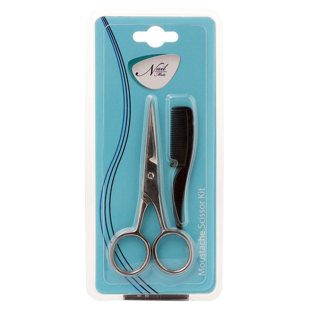 Nail Mate Moustache Scissor Kit