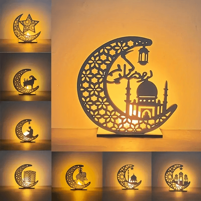 Ramadan Wooden Ornament For Decoration 15*5*15cm