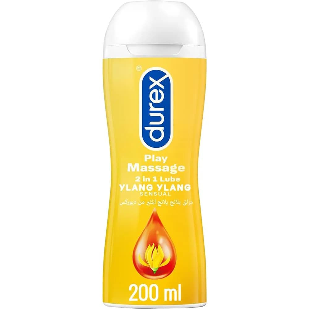 Durex Play Massage 2 in 1 Lubricant, Sensual, Ylang Ylang- 200ml