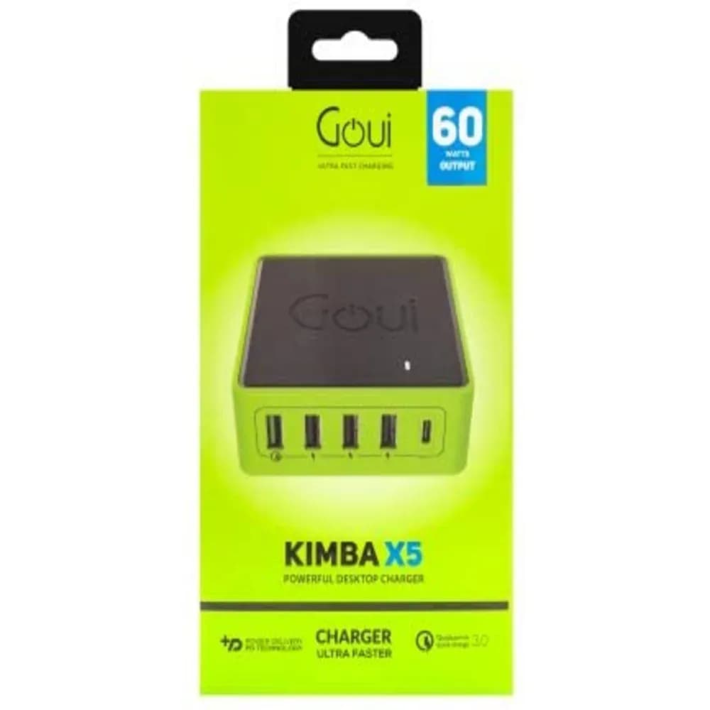 Goui Kimba Light Desktop Charger 36Watts.Power Delivery Pd Technology 36W Fasy Charge Qualcomm Quick Charge 3.0