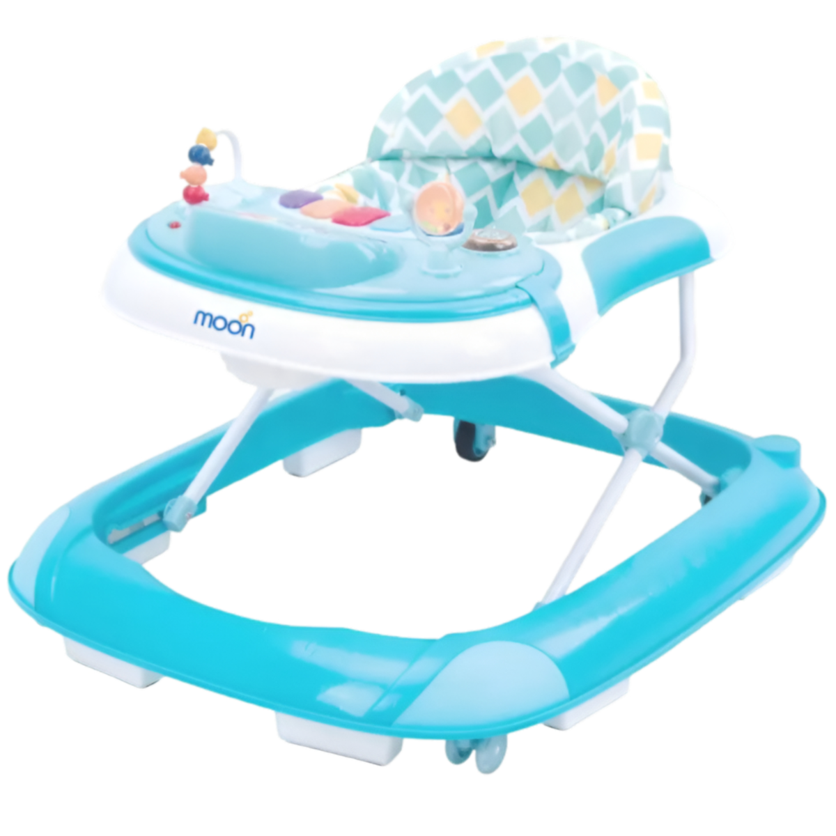 Moon Adjustable Pace Baby Activity Walker-Blue (Wrfs29)