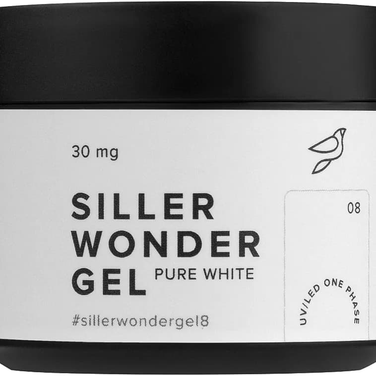 Siller Wonder Gel 8 30g Whiter Than White