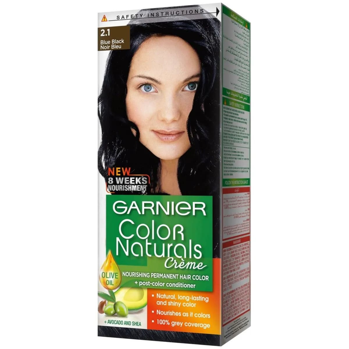 Garnier Color Blue Black Noir Bleu No 2.10