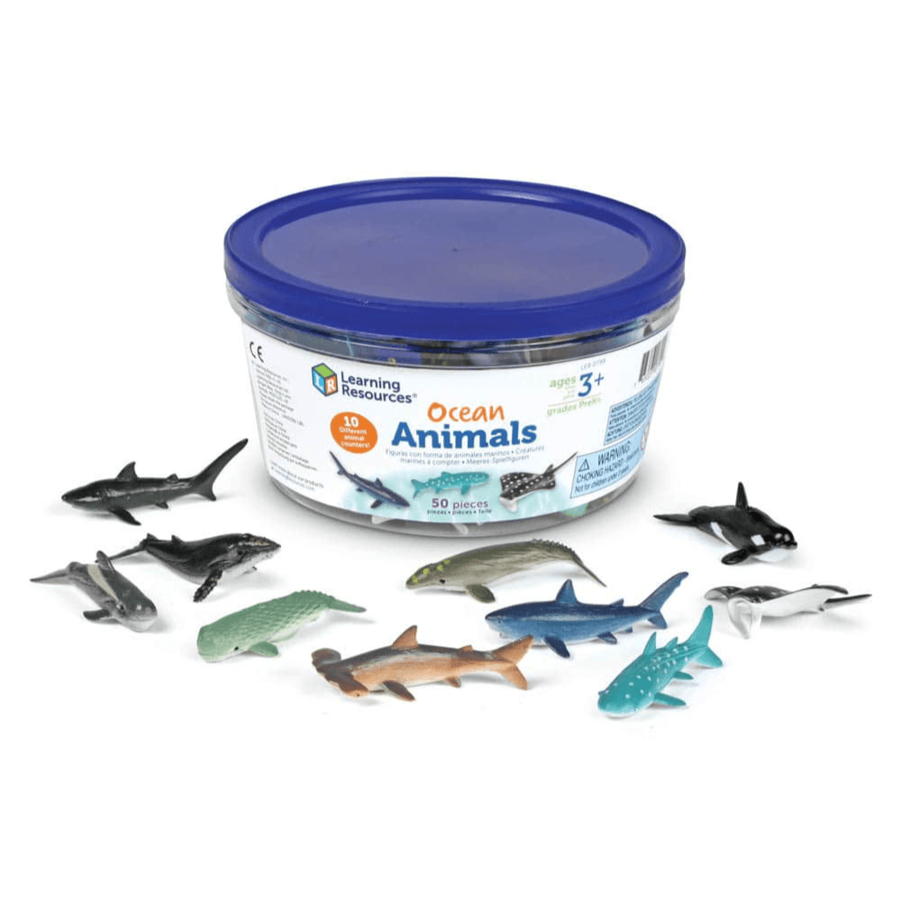 Learning Resources Ocean Animals Figures 50 pieces