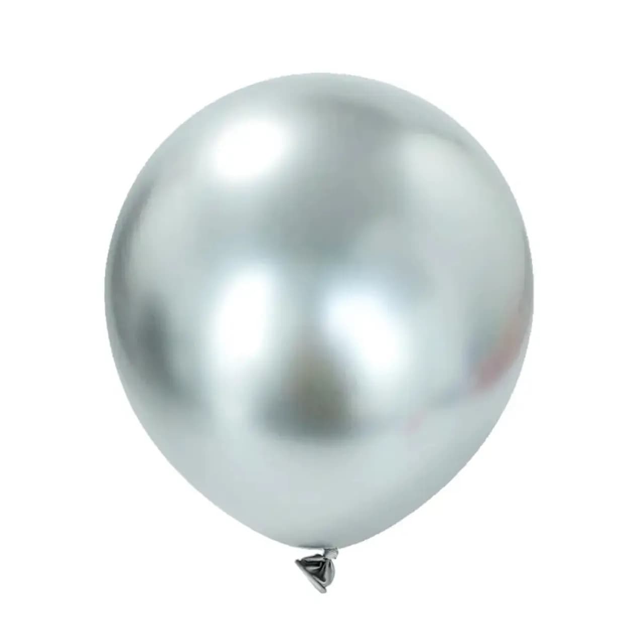 Chrome Silver Helium Balloon