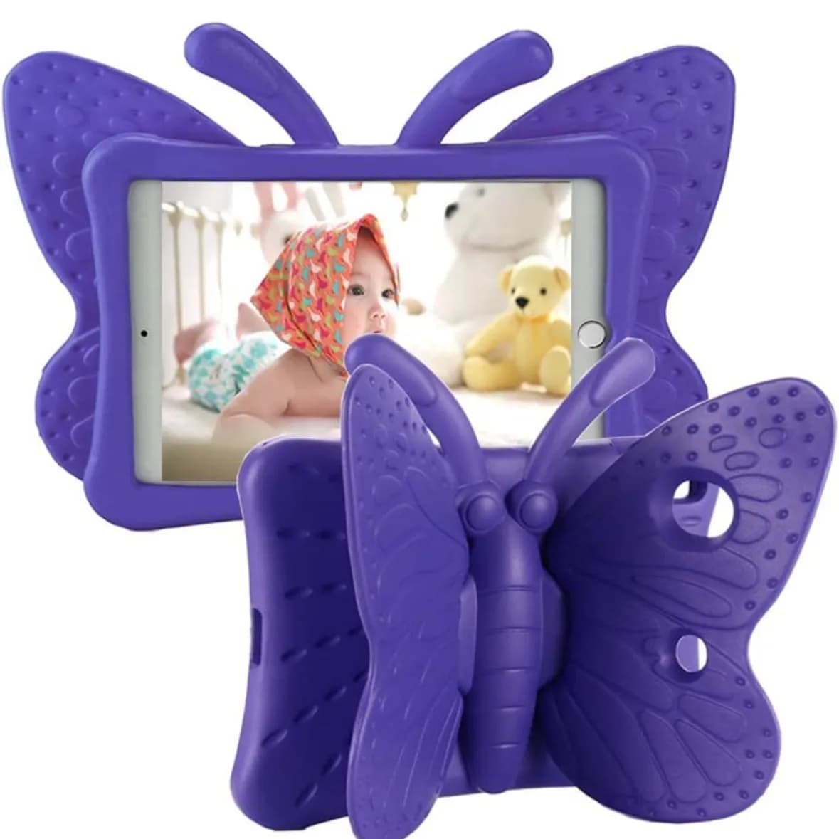 Butterfly Cover iPad Mini 5, 4, 3, 2 & 1 - Purple