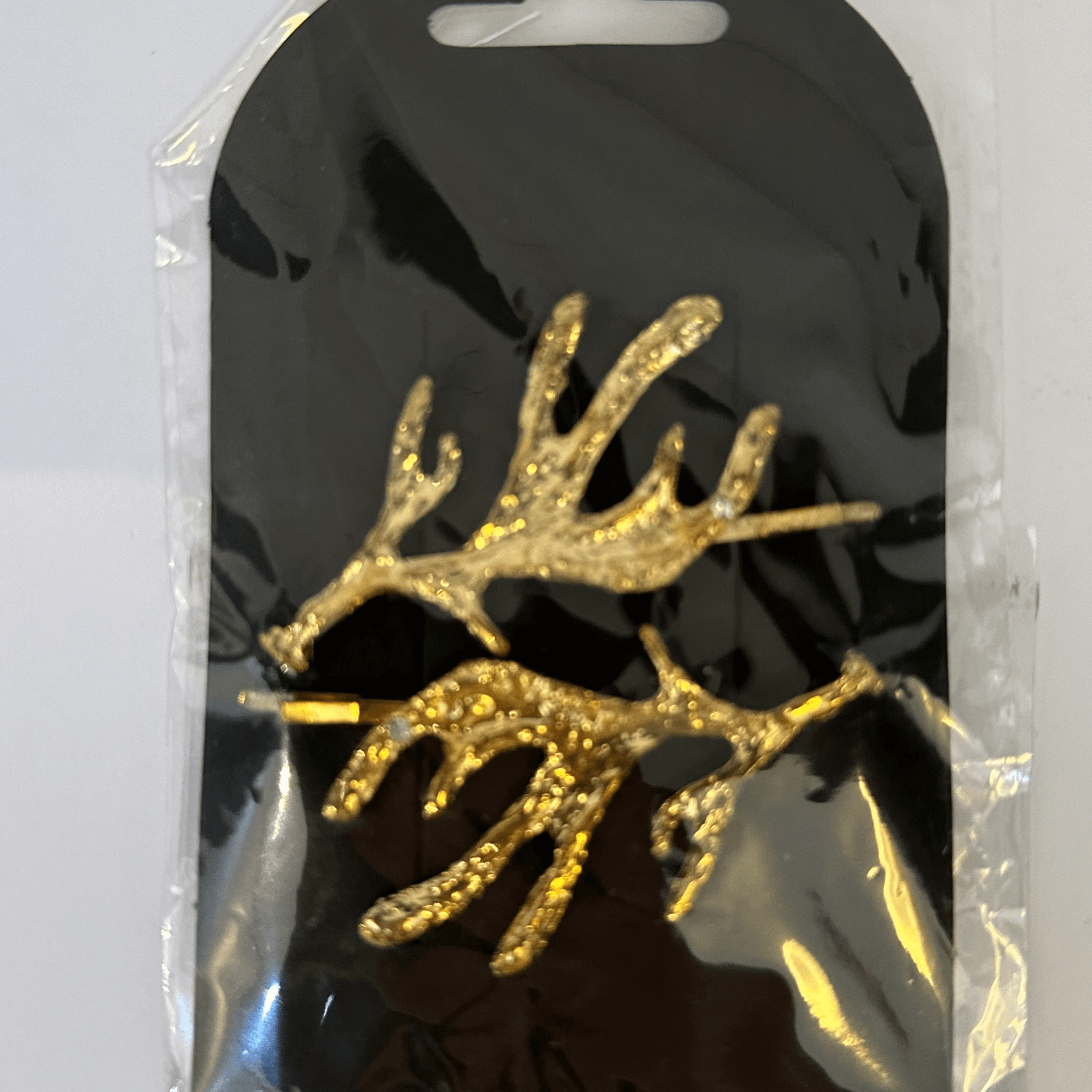 antlers hair grips