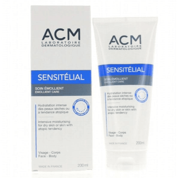 ACM Sensitelial Emollient intensive moisturising for dry & atopic skin 200ml