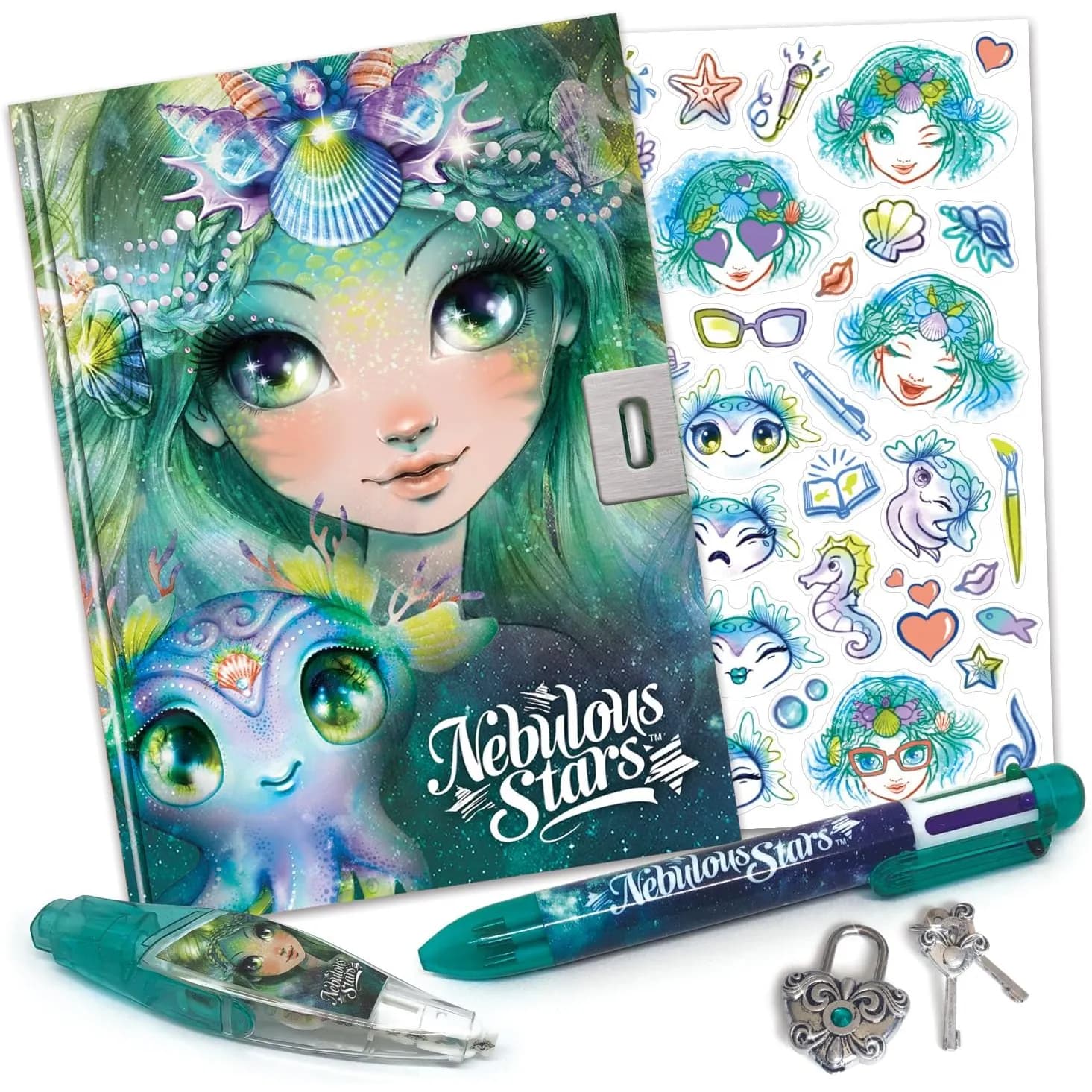 Nebulous Stars Marinia’s Secret Diary Craft Colourful Gift Notebook - GBFS36