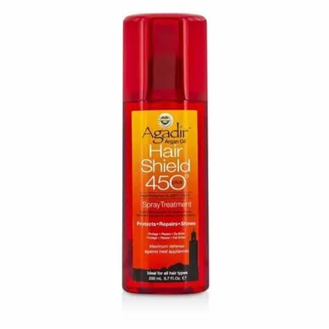 Agadir Hair Shield 450 Plus Spray Treatment Maximum Defense Against Heat Appliances 200ml