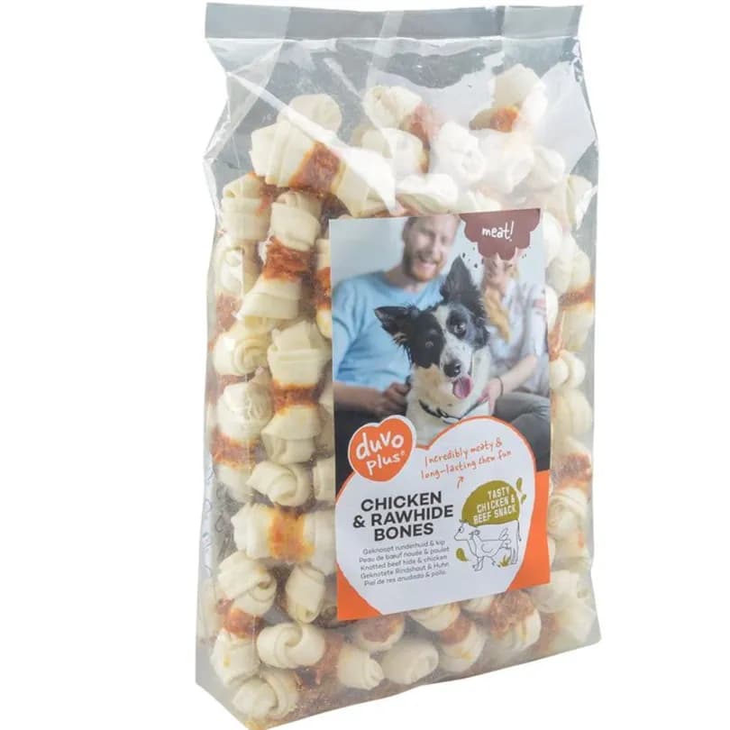 Meat! Chicken & Rawhide X-large Bones 1000g - ± 7st