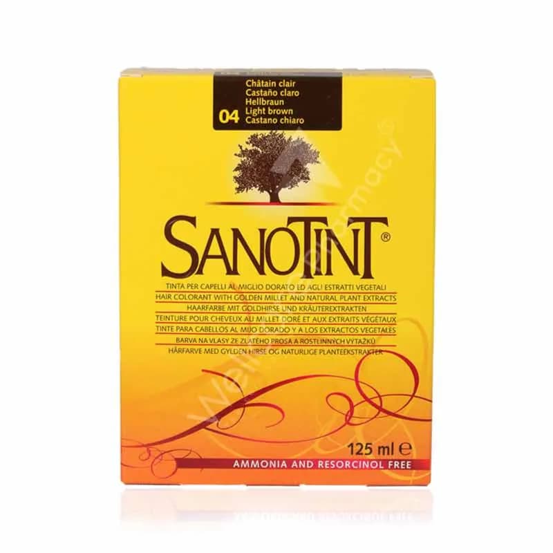 Sanotint Hair Color Light Brown(04)-125Ml