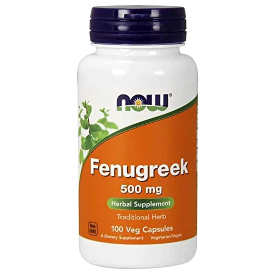 Now fenugreek 500 mg 100 cap