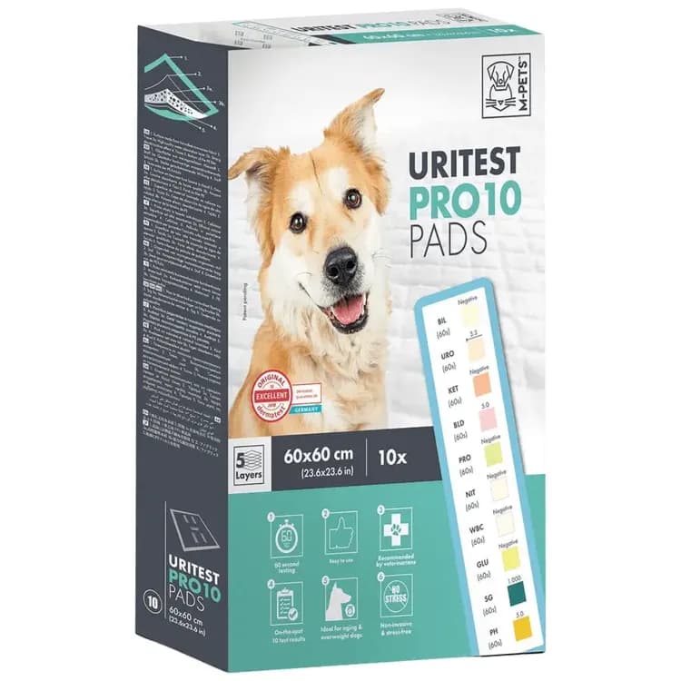 Uritest Pro 10 Pads 10 Tests 60 X 60 - 10 Uritest Pads