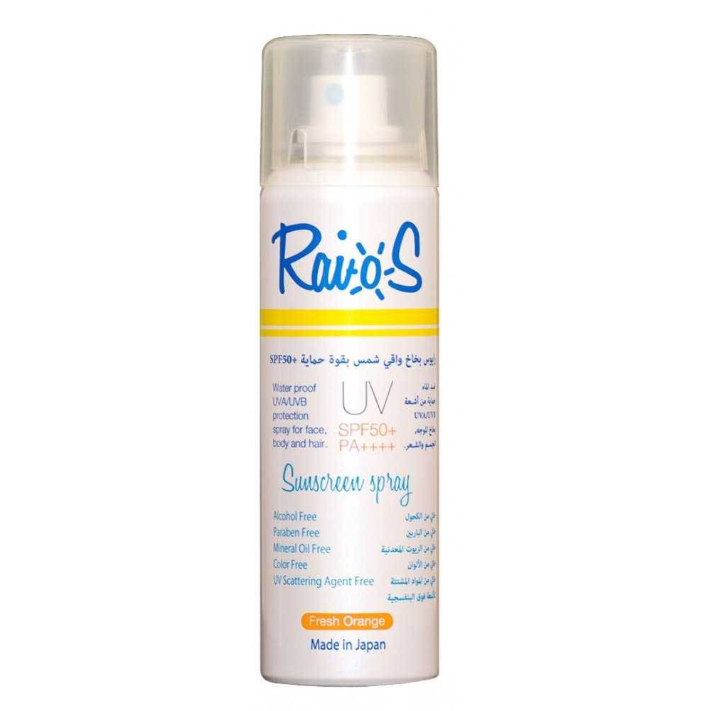 Raios UV Sun Screen Spray-Fresh Orange 70Ml