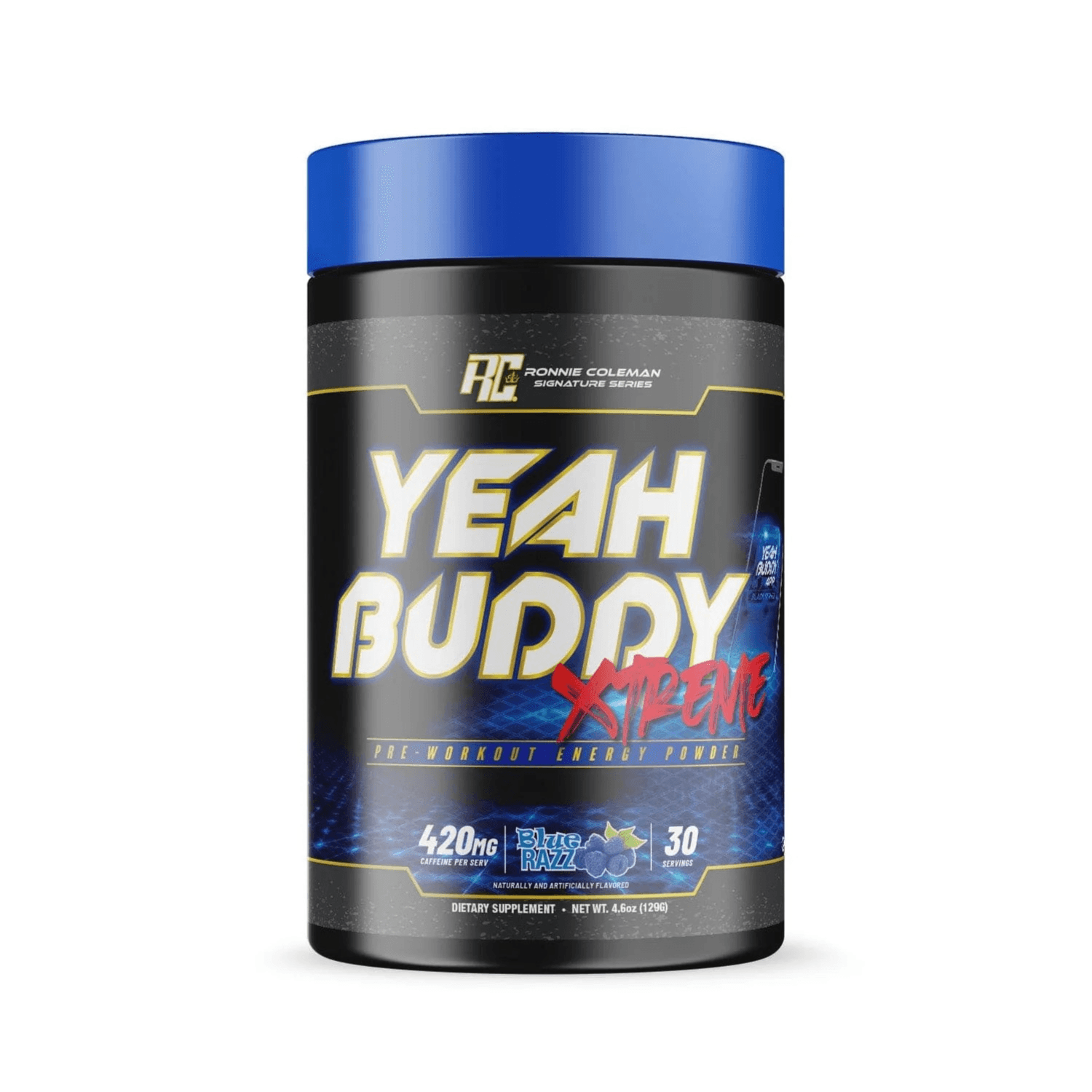 Ronnie Coleman Yeah Buddy Xtreme 30 servings Blue RAZZ