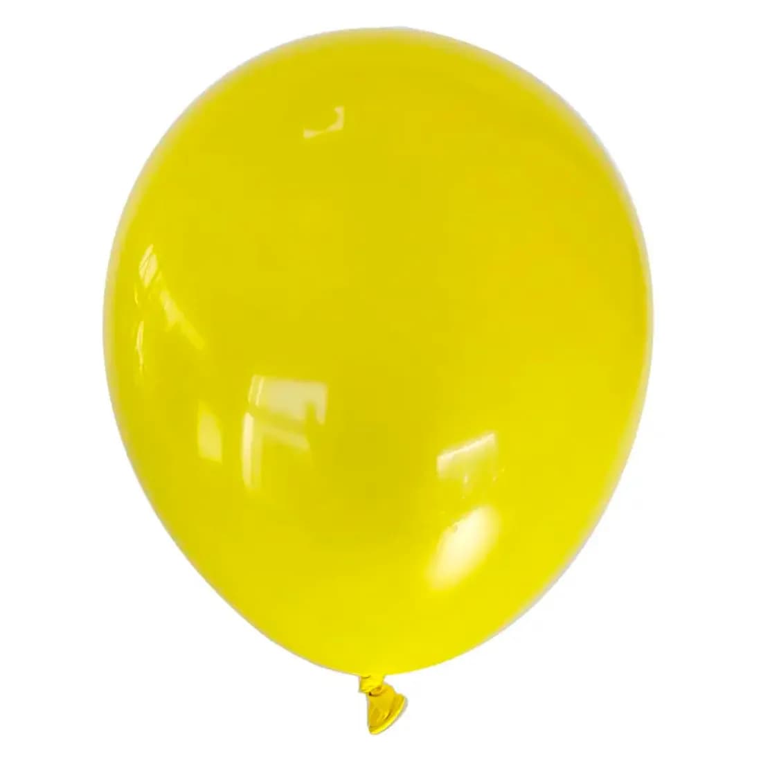 Yellow Helium Balloon