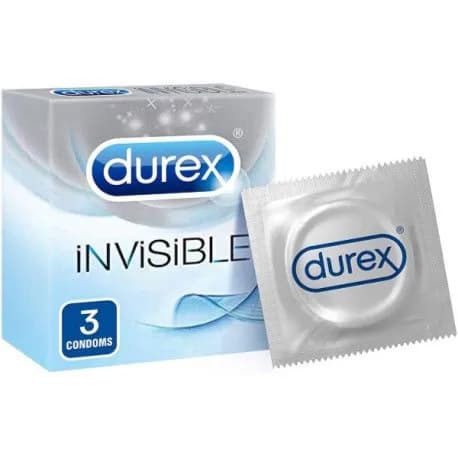 Durex Invisible Condom 3's