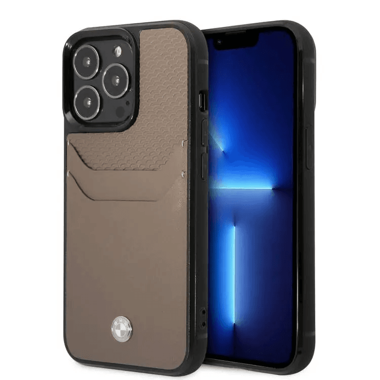 Cover IPhone 14 Pro BMW original light brown
